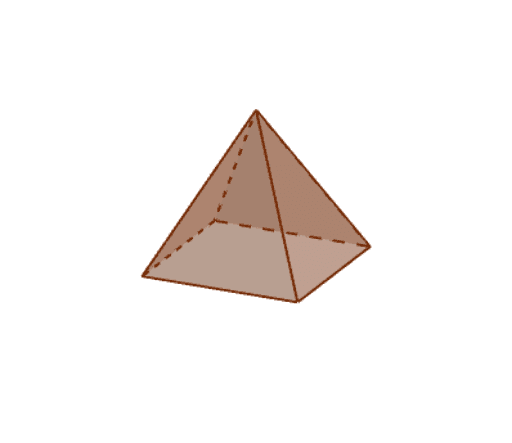 Pyramide à Base Carrée Geogebra