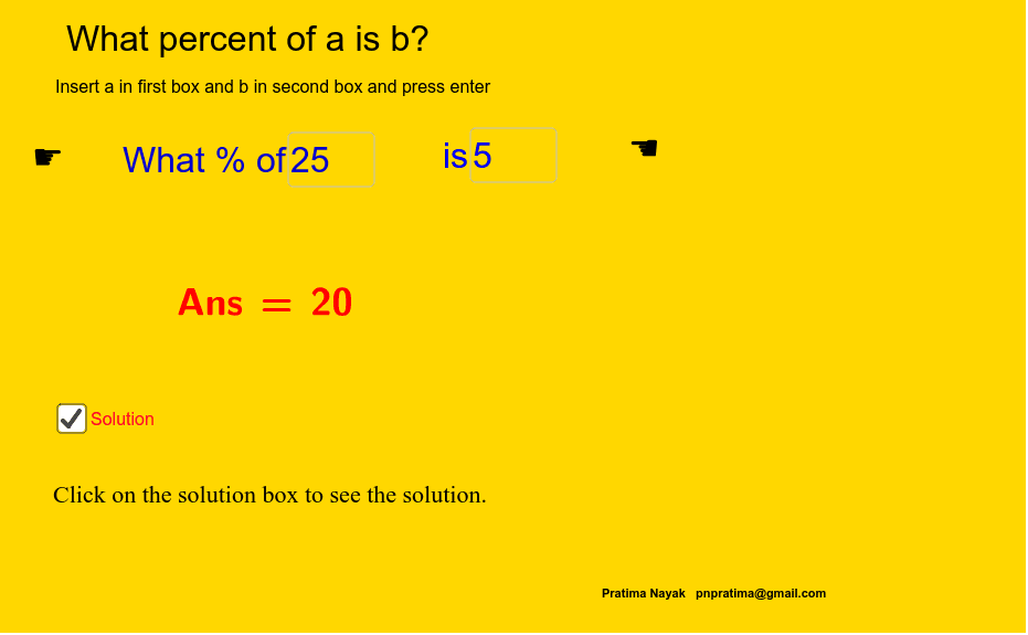 what-percent-of-a-is-b-geogebra