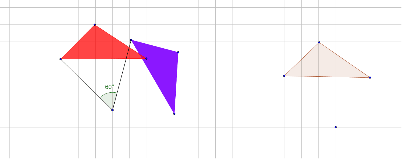 Rotating 2D shapes – GeoGebra