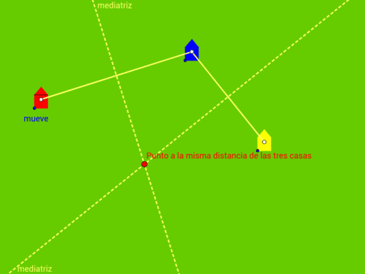 Punto Equidistante A Otros Tres GeoGebra