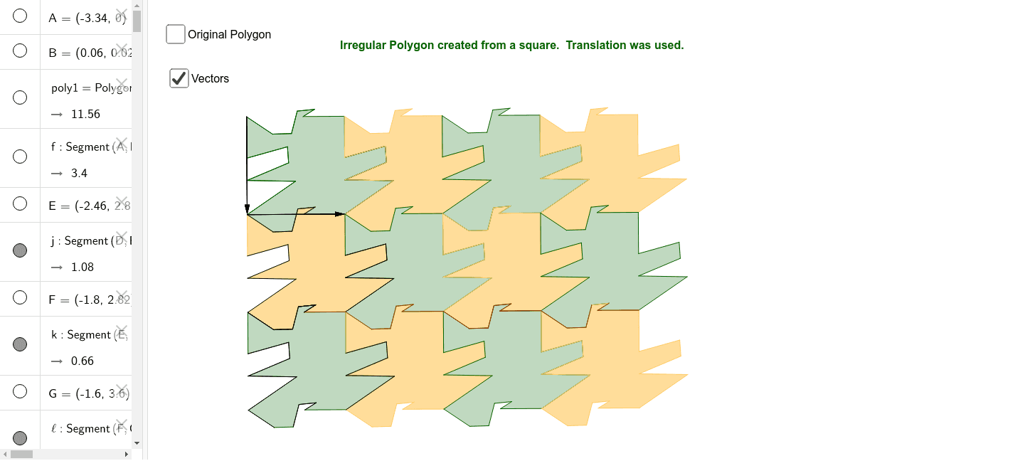 easy irregular tessellation definition