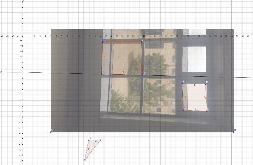 Calculate The Area Of Both Window Panes Geogebra