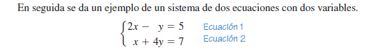 ¿Cómo resolver un sistema de ecuaciones?