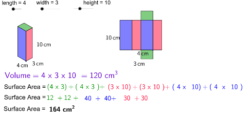 diagram edges of rectangular prism volume