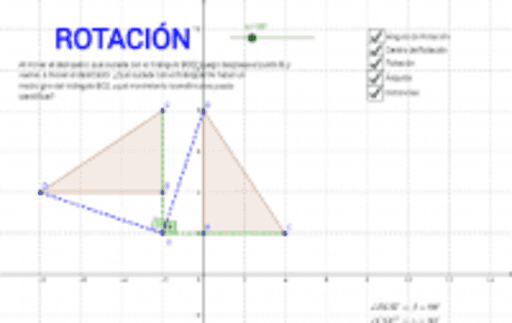 Rotación De Figuras 2d Geogebra 8492