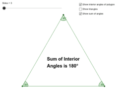 Polygon Interior And Exterior Angles Geogebra