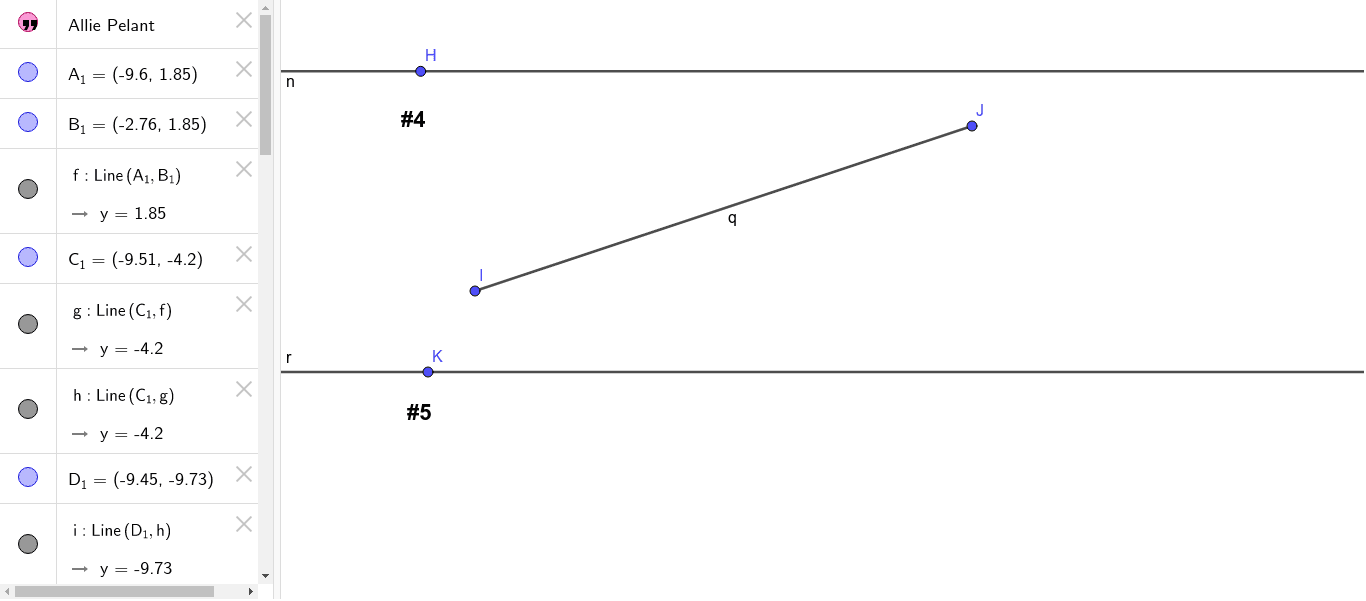 Qtr 1 Allie Pelant Geogebra