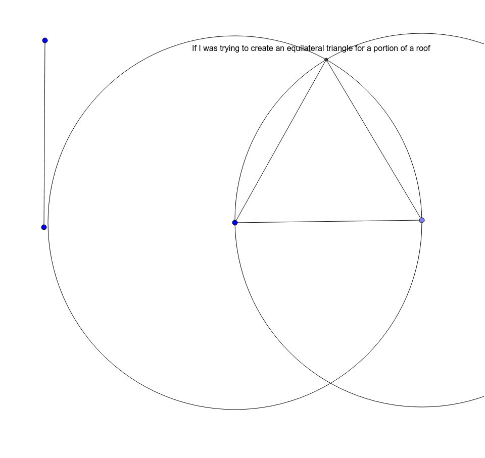 constructing an equilateral triangle – GeoGebra