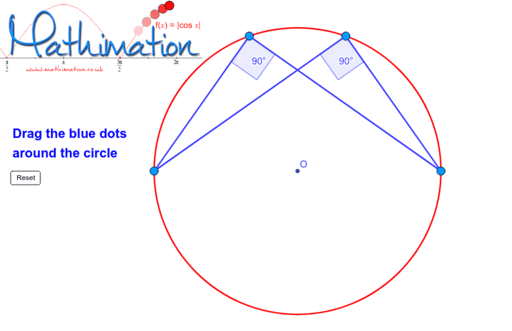 Circle Theorem Angles In The Same Segment Theorem Geogebra 8113