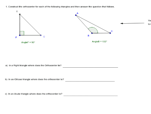 Construction Lab Chapter 3 Geometry – GeoGebra