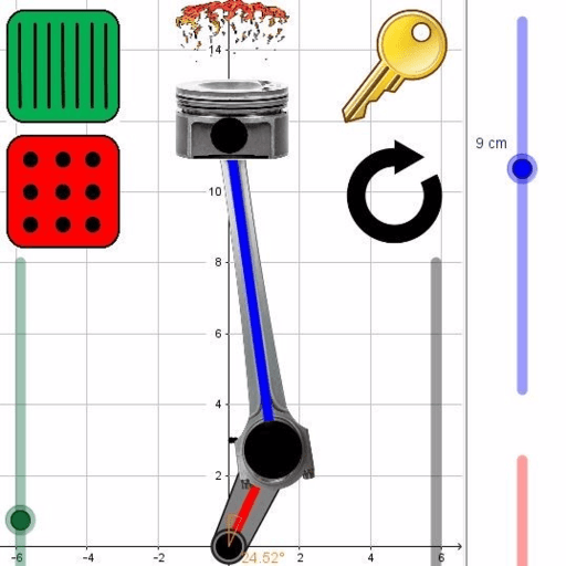 Piston Motion GeoGebra