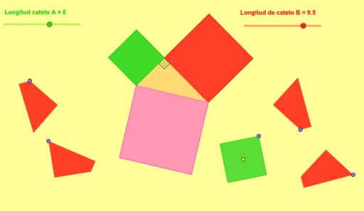 Teorema De Pitágoras Geogebra