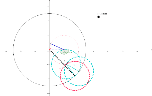 Механизм Липкина — Посселье A2 – GeoGebra