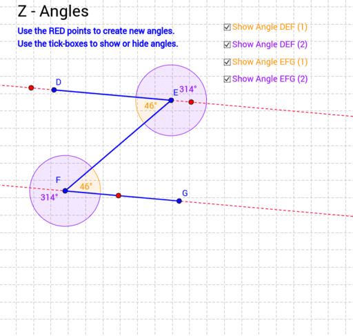 Z-Angles – GeoGebra