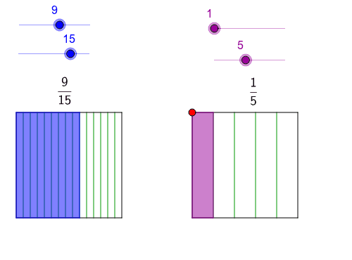 Simplifying Fractions GeoGebra