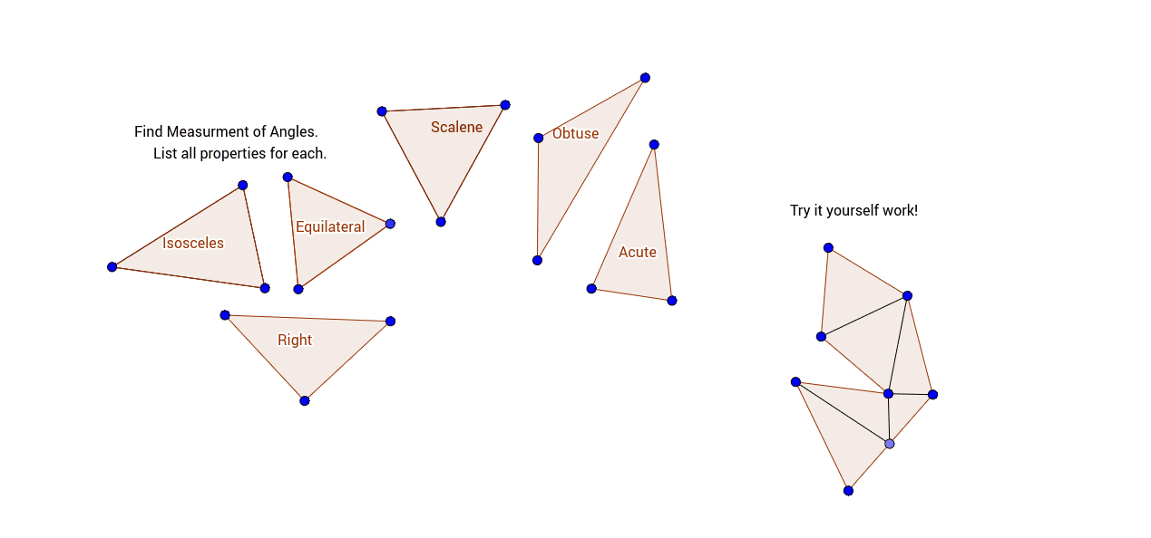 Constructing Triangles Worksheets