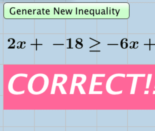Linear Inequality Generator (II) –