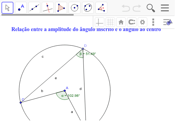 ângulo – GeoGebra