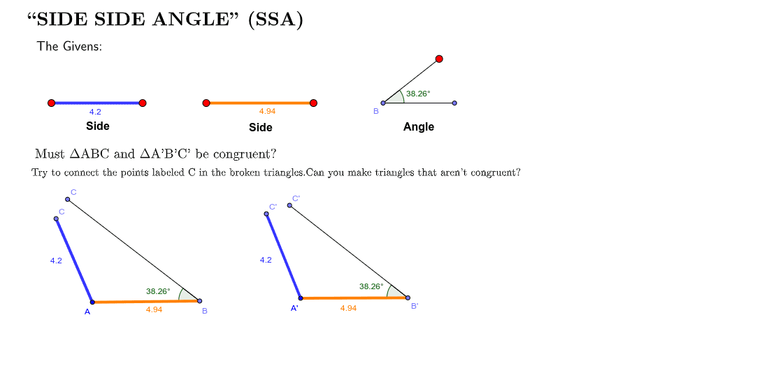 sides of an angle