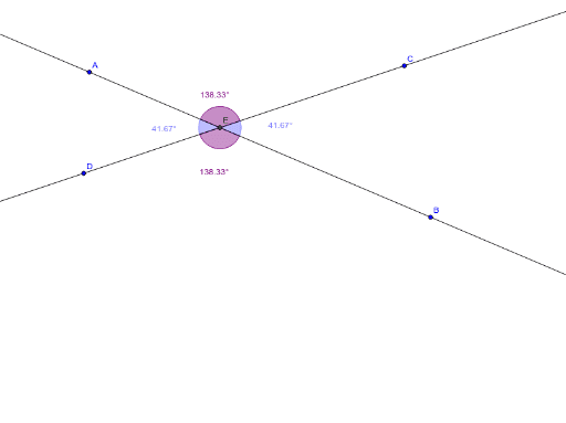 Vertical Angles - GeoGebra