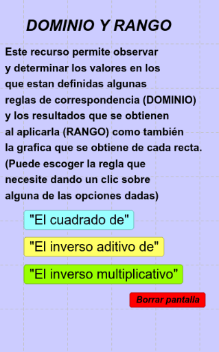 Dominio Y Rango (ejemplos) – GeoGebra