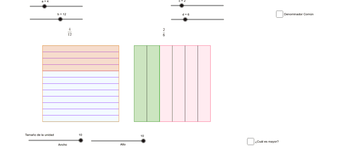 Orden De Fracciones Geogebra 0236