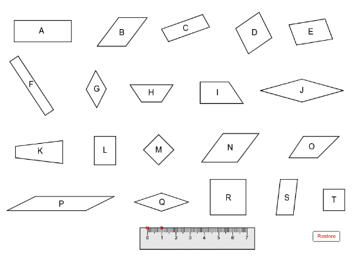 classifying quadrilaterals