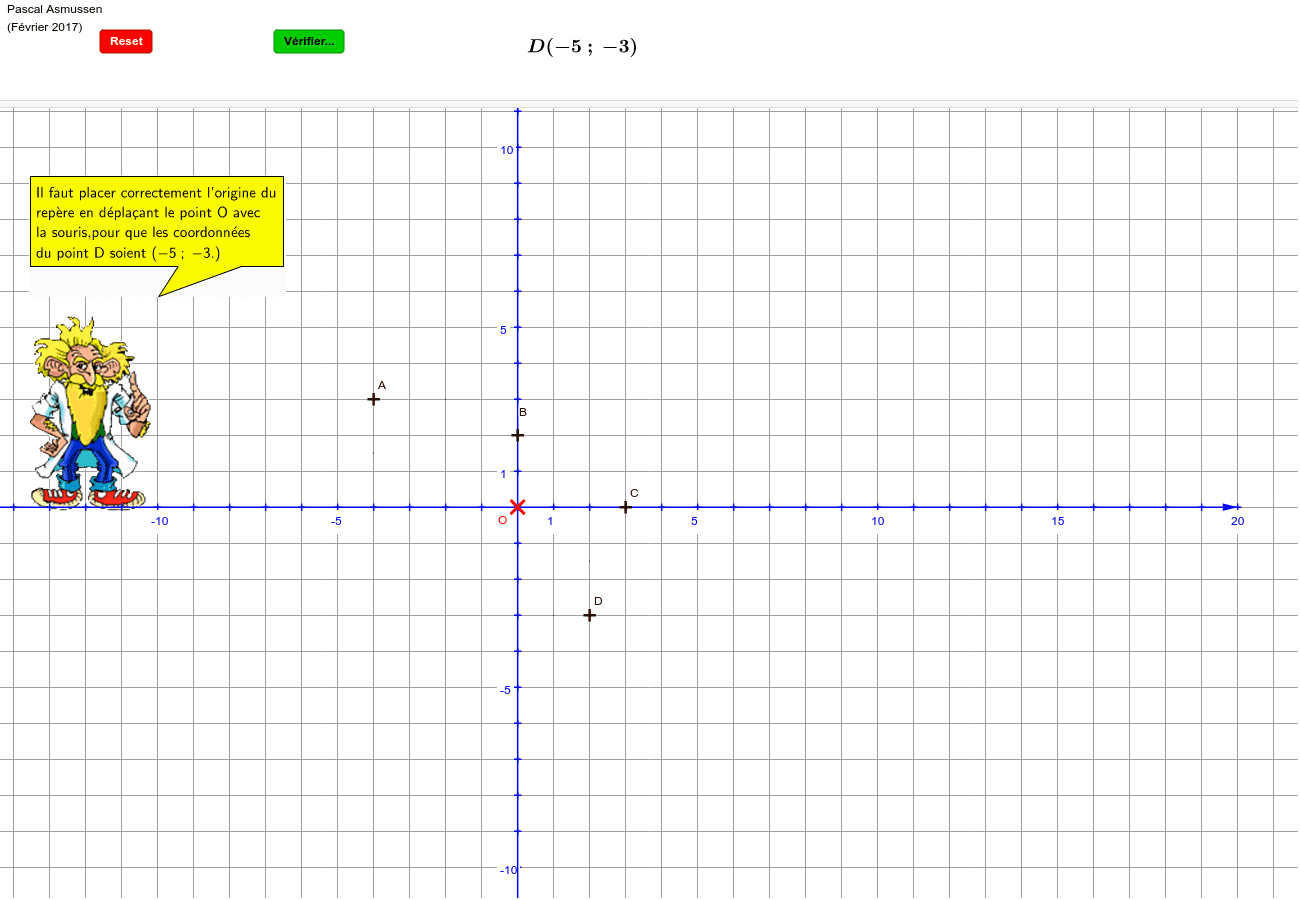 Coordonnées D'un Point Dans Le Plan : Exercices – GeoGebra