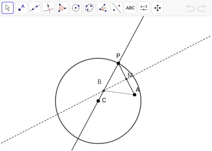 Lugares Geométricos 5 – GeoGebra