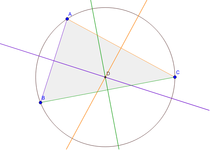 Perpendicular Bisectors of Triangles – GeoGebra