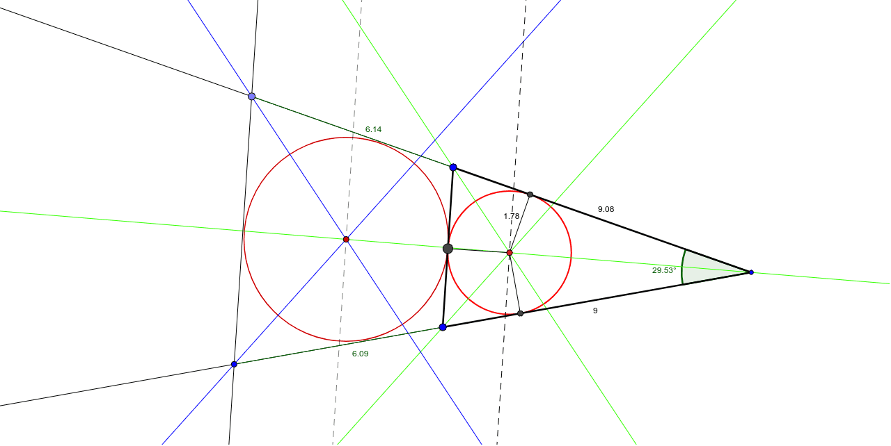 Radii ratio – GeoGebra