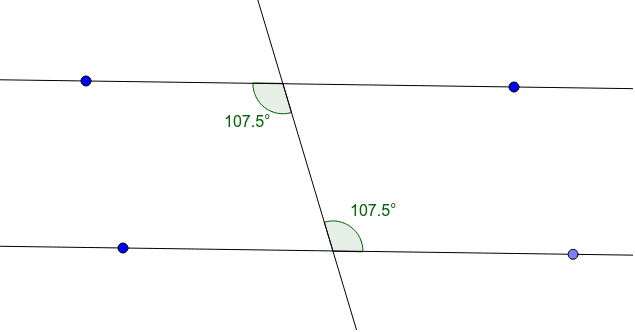 Alternate Interior Angles – GeoGebra