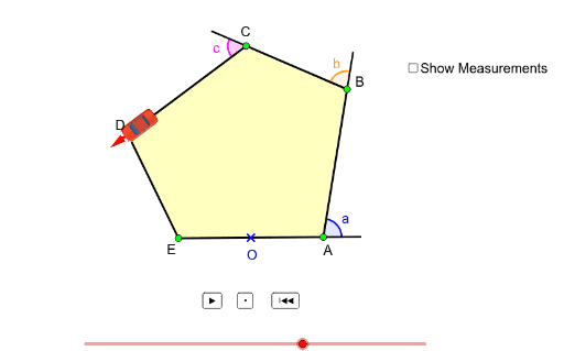 Sum of Exterior Angles of Polygons – GeoGebra