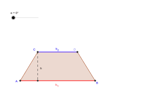 Area of a Trapezium – GeoGebra