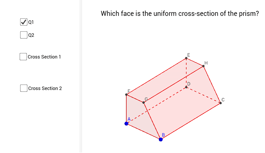 Base and Height of a Prism – GeoGebra