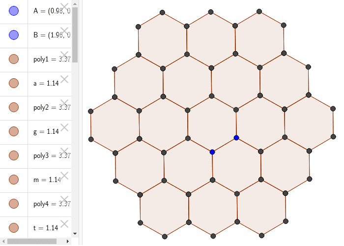 Magic Hexagon – GeoGebra