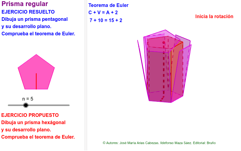 Prisma regular – GeoGebra