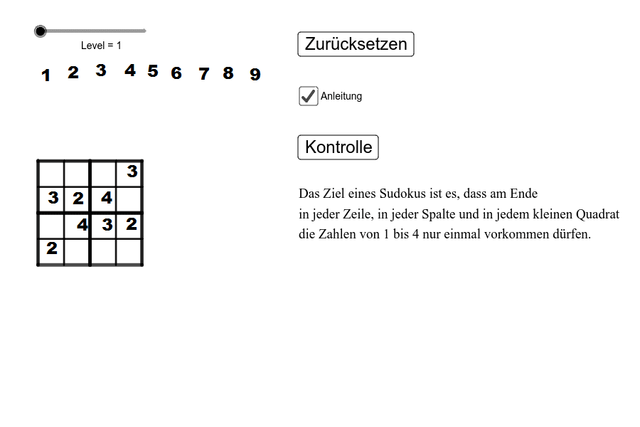 Sudoku – GeoGebra