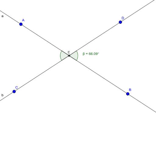 Vertical Angles – GeoGebra