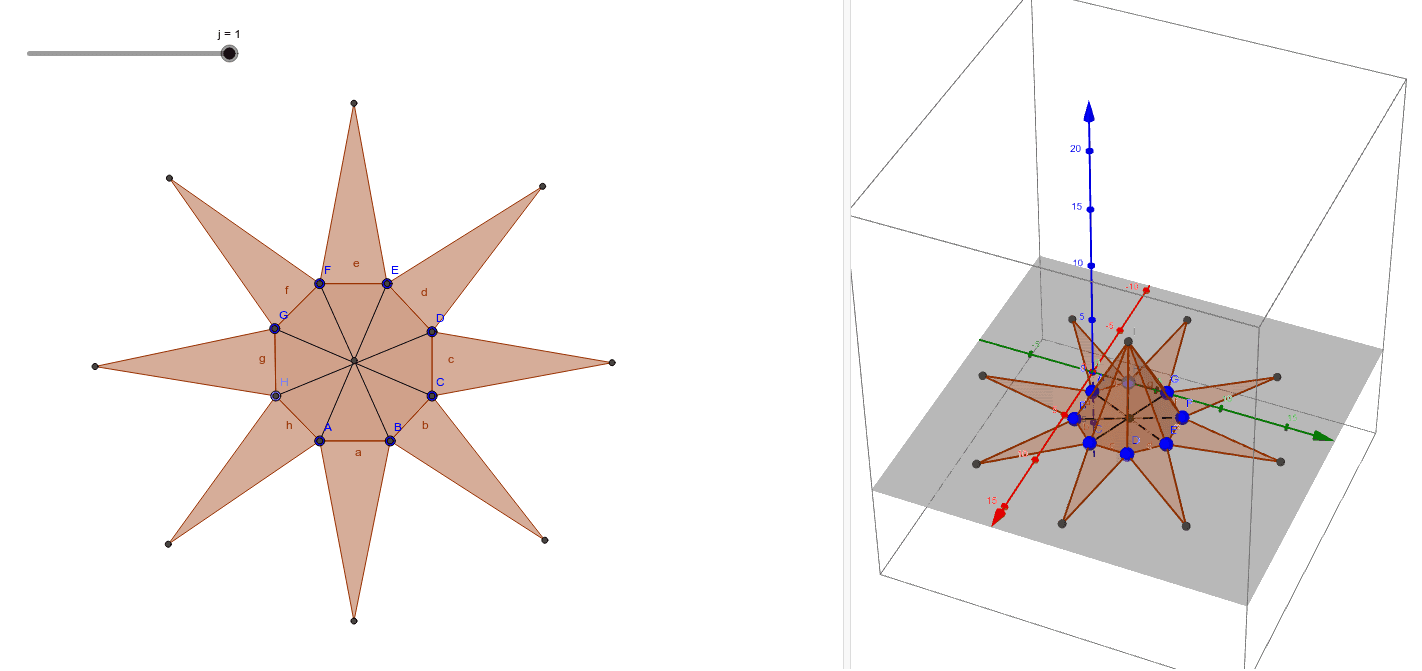 Netz Einer Sechsseitigen Pyramide Geogebra