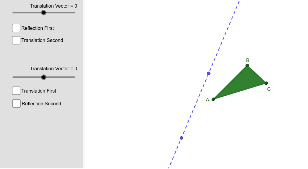 Glide Reflection – GeoGebra