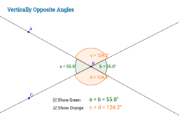 Angle Theorems – GeoGebra