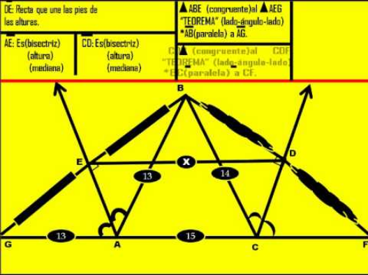 la figura muestra tres pares de triangulos congruentes