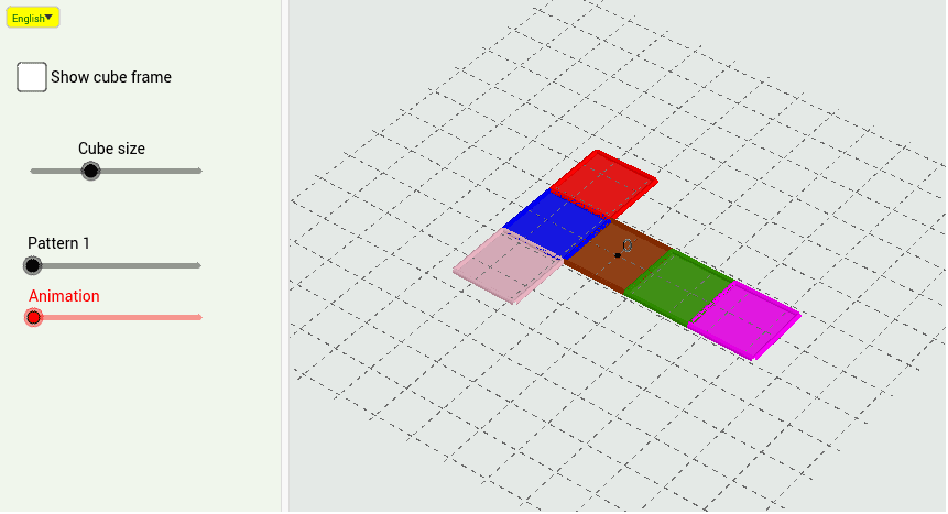 Different Nets Of Cube – GeoGebra