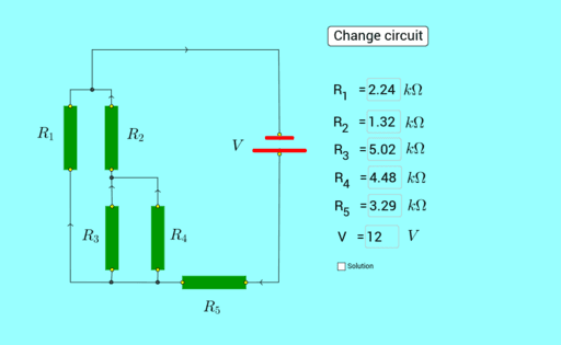 Multi-Loop Circuit – GeoGebra