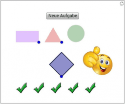 Geometrische Figuren kennen lernen