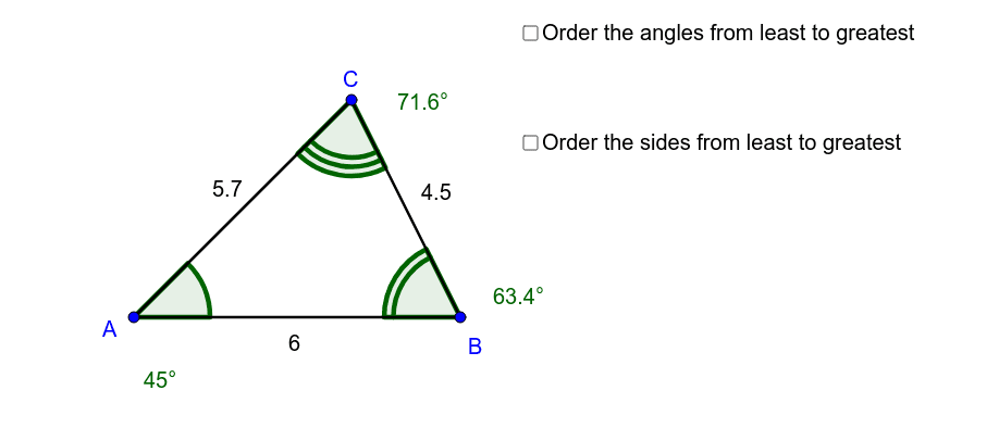 sides of an angle
