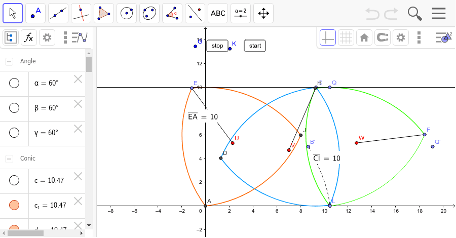 ルーローの三角形 原理 Geogebra