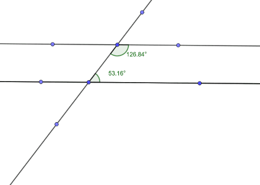 Consecutive Interior Angles (SUPPLEMENTARY) – GeoGebra