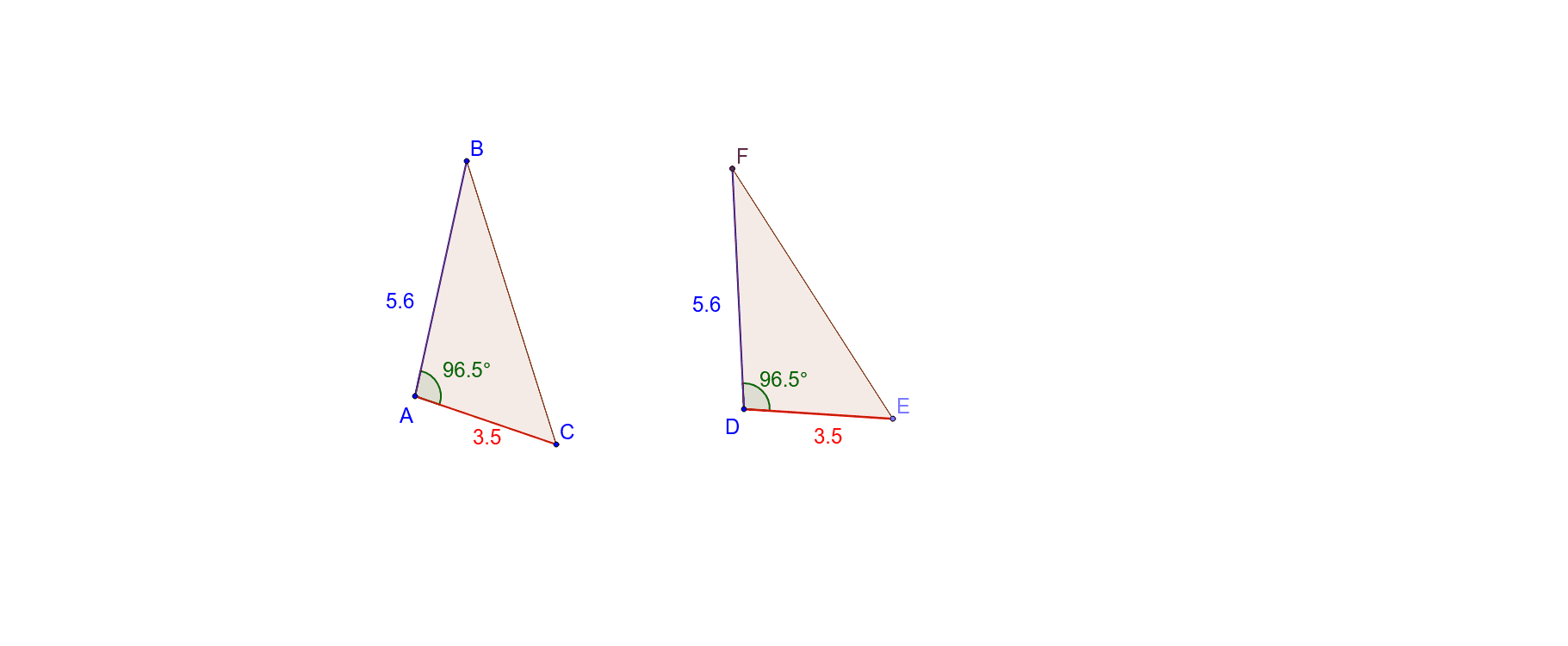 Congruent Triangles 1 Sas Geogebra 9867